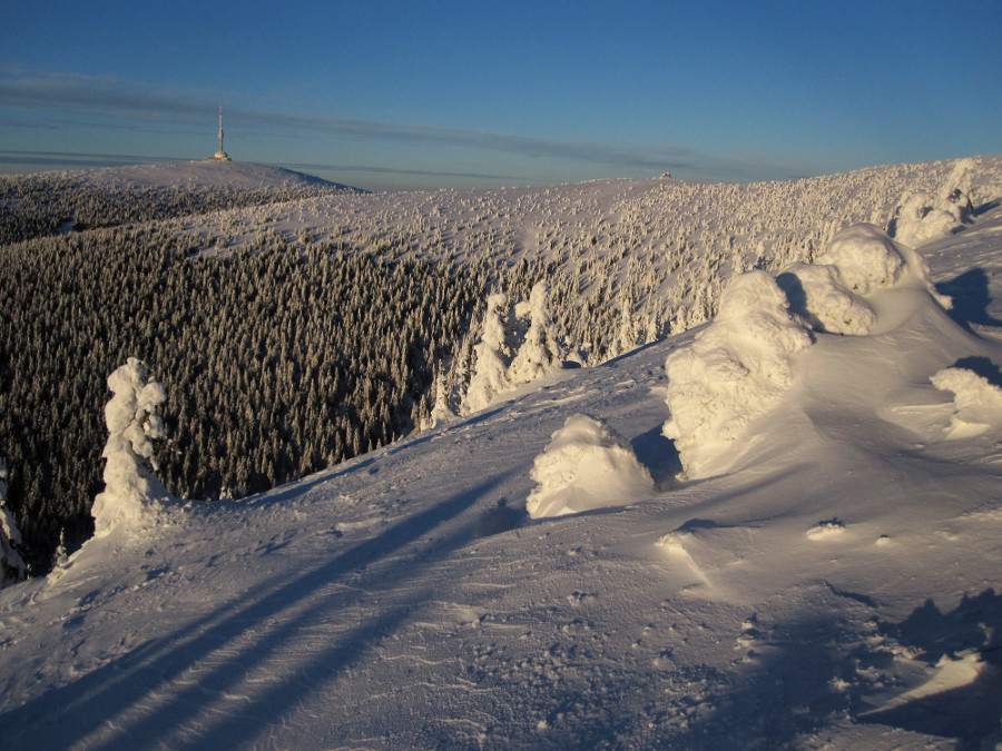 Svělto se barví do zlatova, blíží se večer