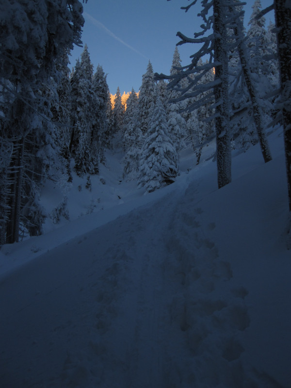 A naposled nahoru ...