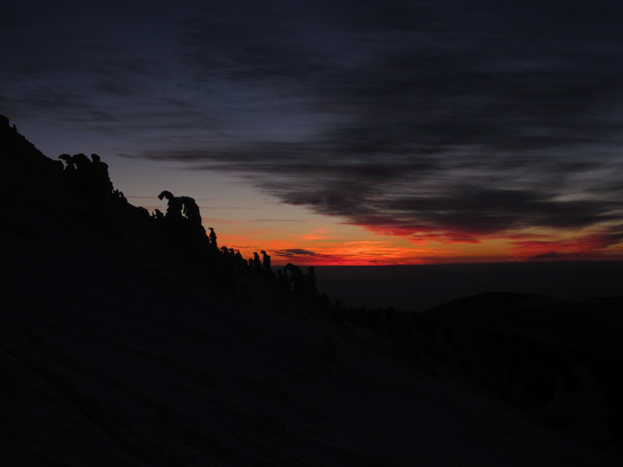 Užívám si barevný příchod tmy