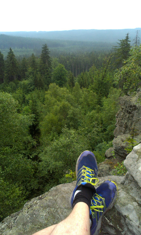 Konečně - výběh na Devět skal