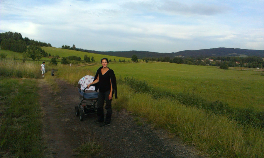 Cestou zpátky do Křižánek