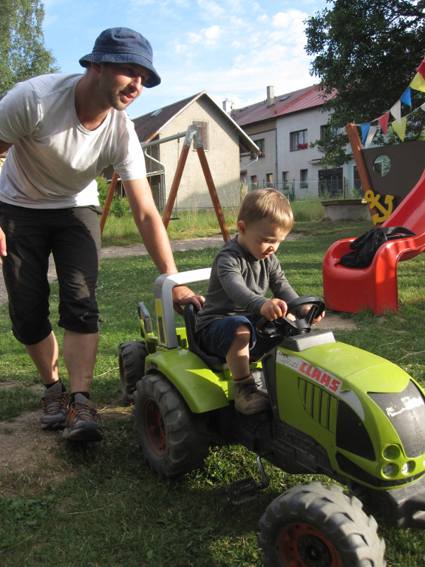 Mates ve svém živlu