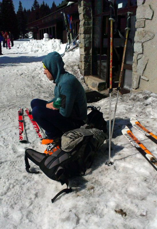 Detoxikační zastávka na Barborce, ráno bylo hůř Tomovi