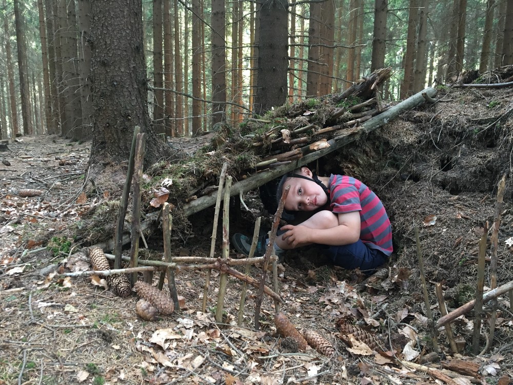 Lesní domečky - dobrá zábava