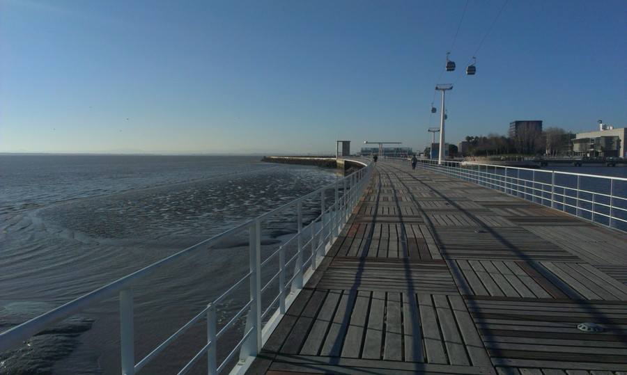 A takhle jsem běhal - po molech,