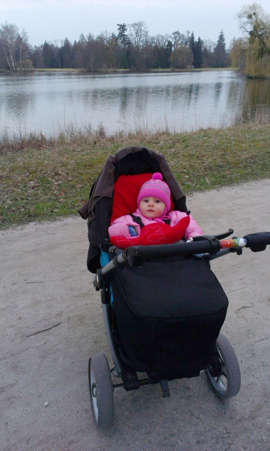 Áďa poprvé v Lednickém parku