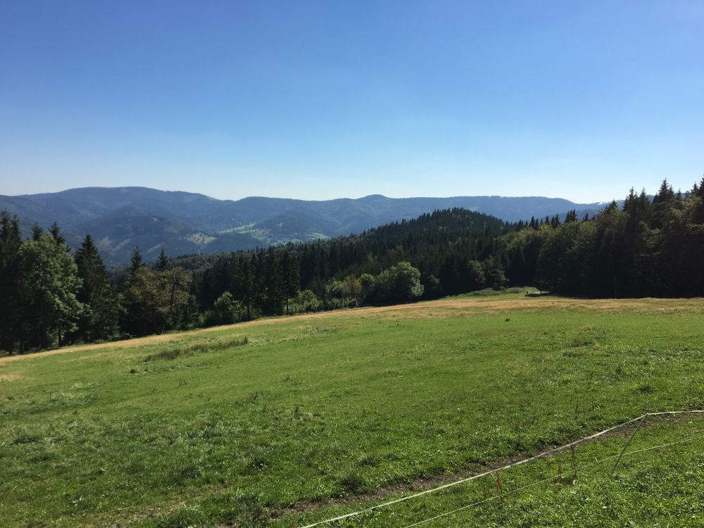 Hraniční hřeben a Malý polom