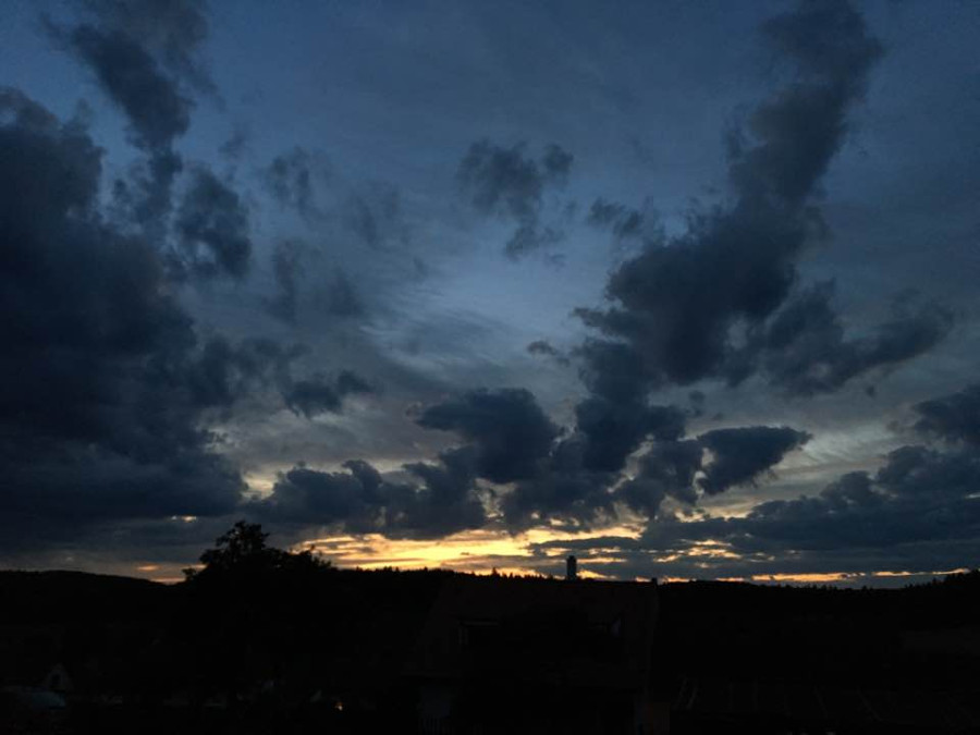 Jeden večerní příjezd na zkoušku do Ospělova