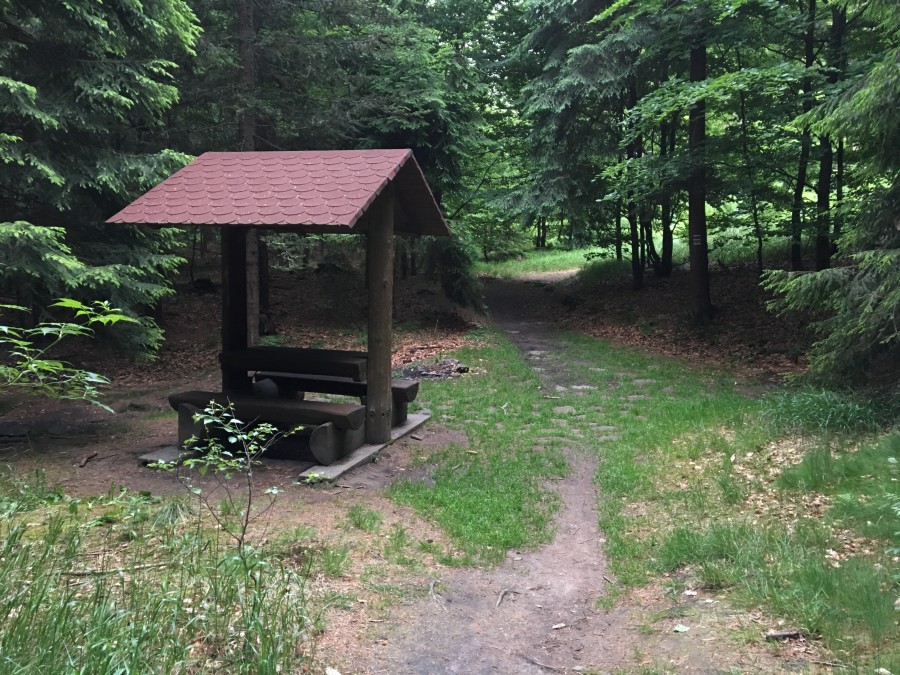 ... kolem studánky nad Židem ...
