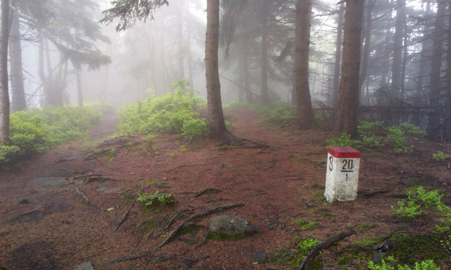 Hraniční hřeben - Velký polom