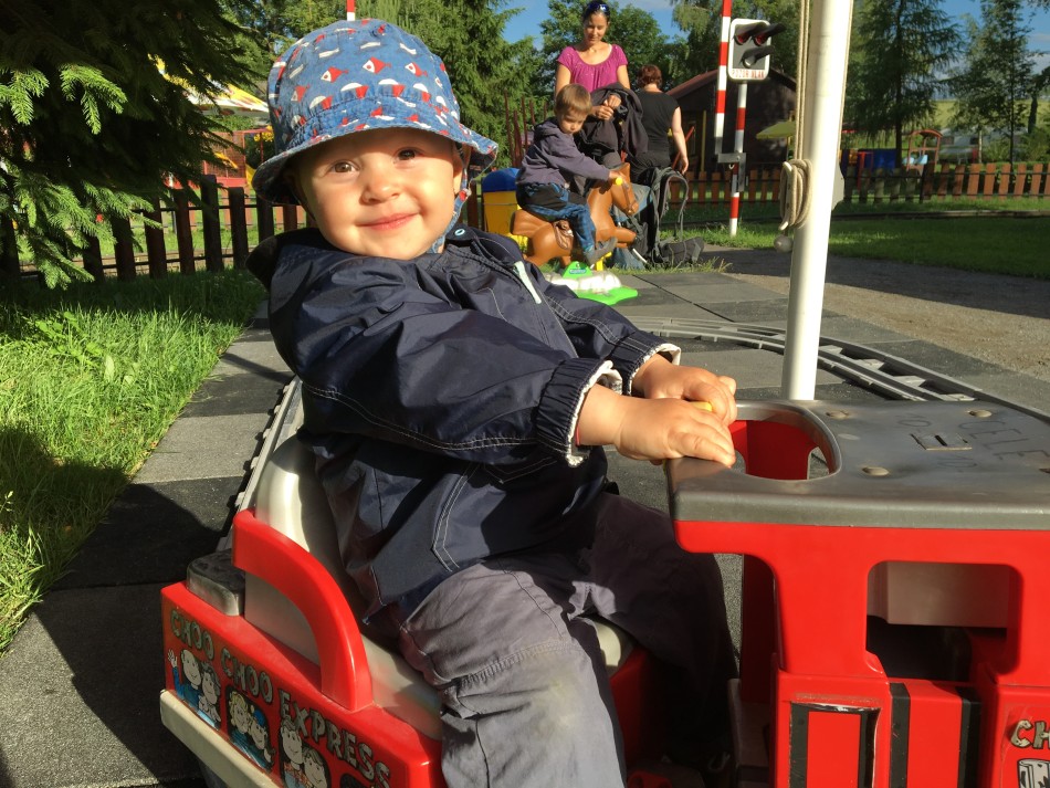 Spokojená, že taky jezdí