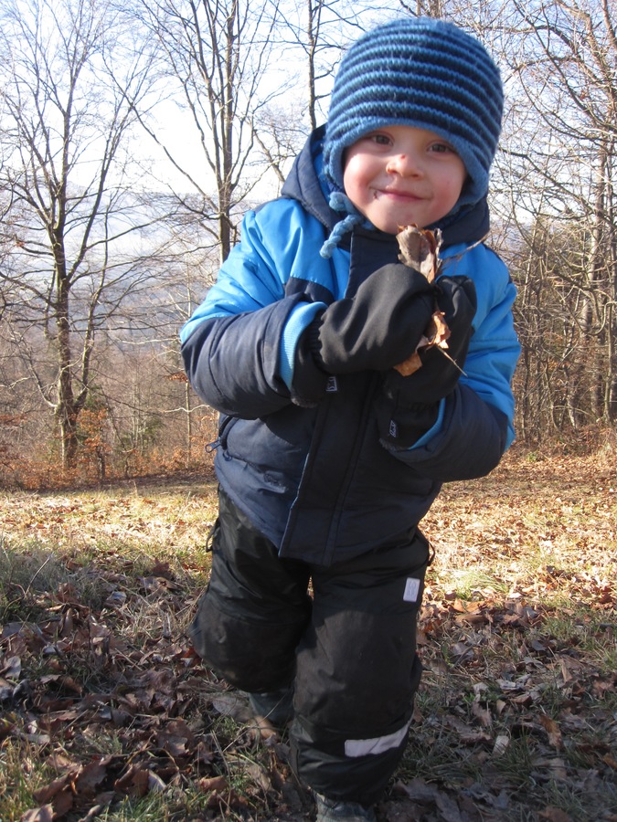 Lumpačíme nahoře na hřebenu