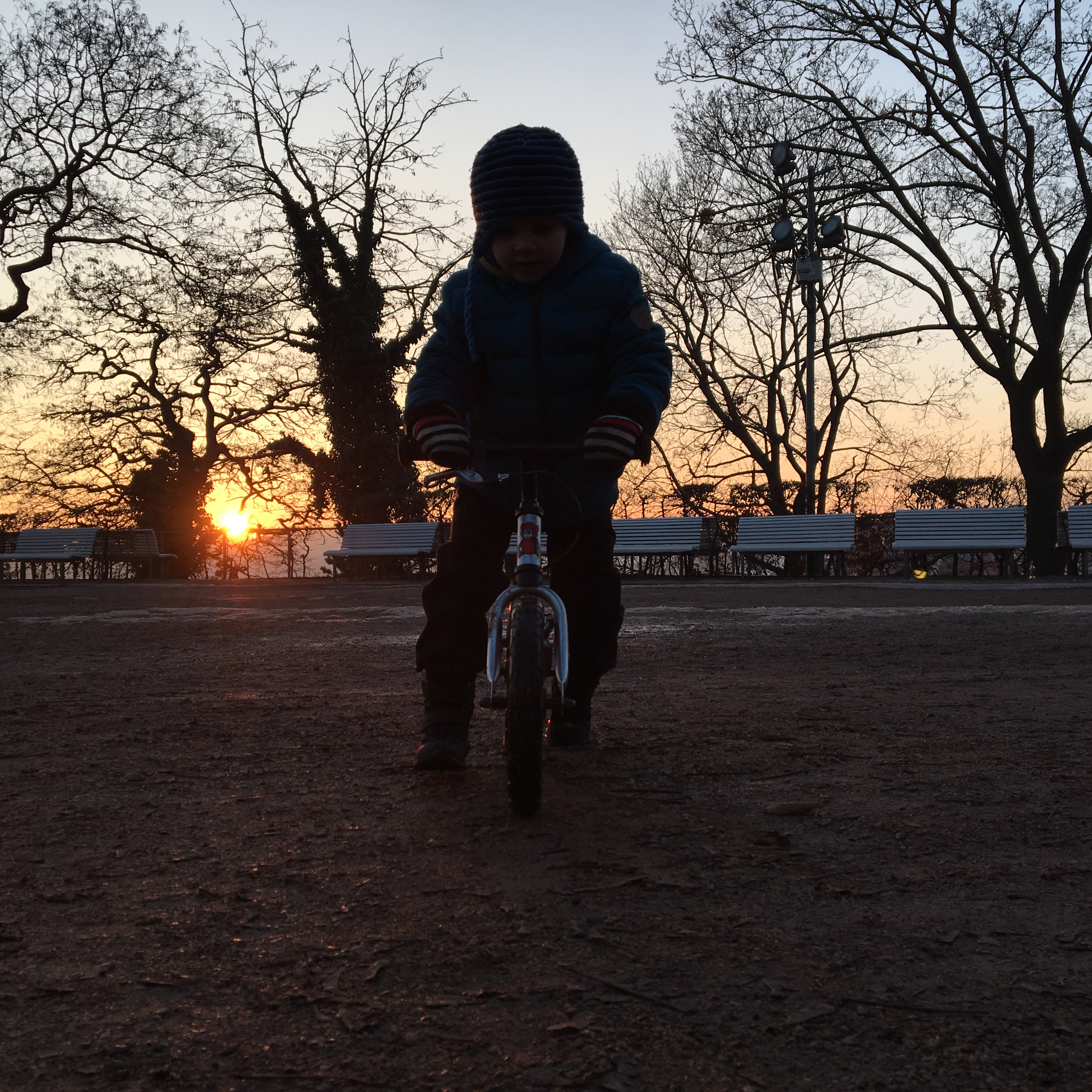 S Matesem ve městě