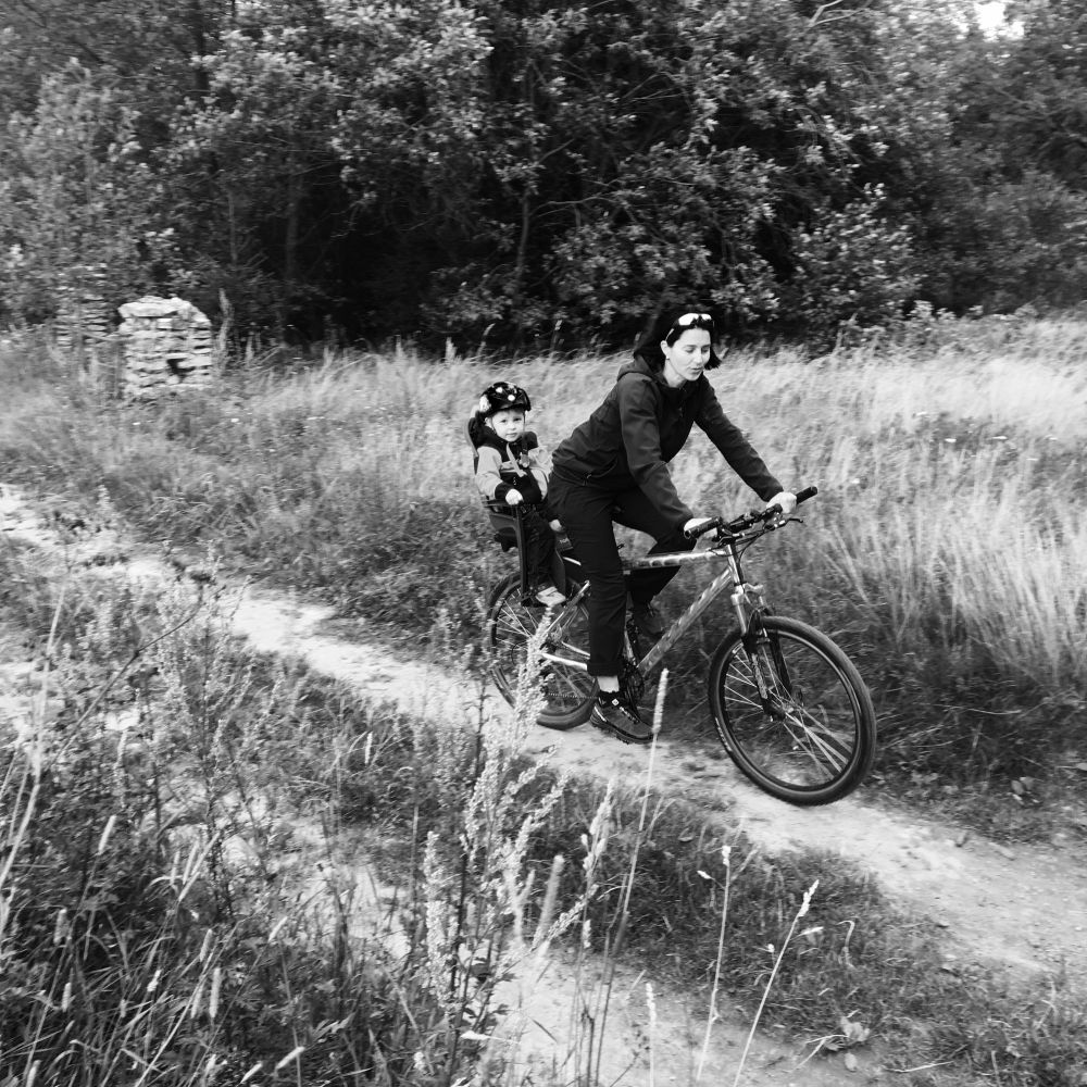 Rodinný výlet na kole