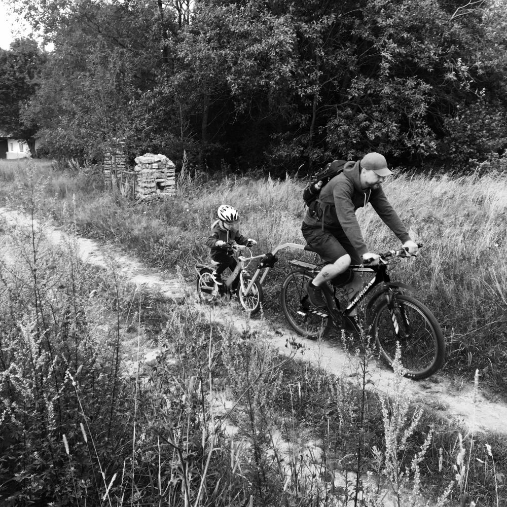 Rodinný výlet na kole