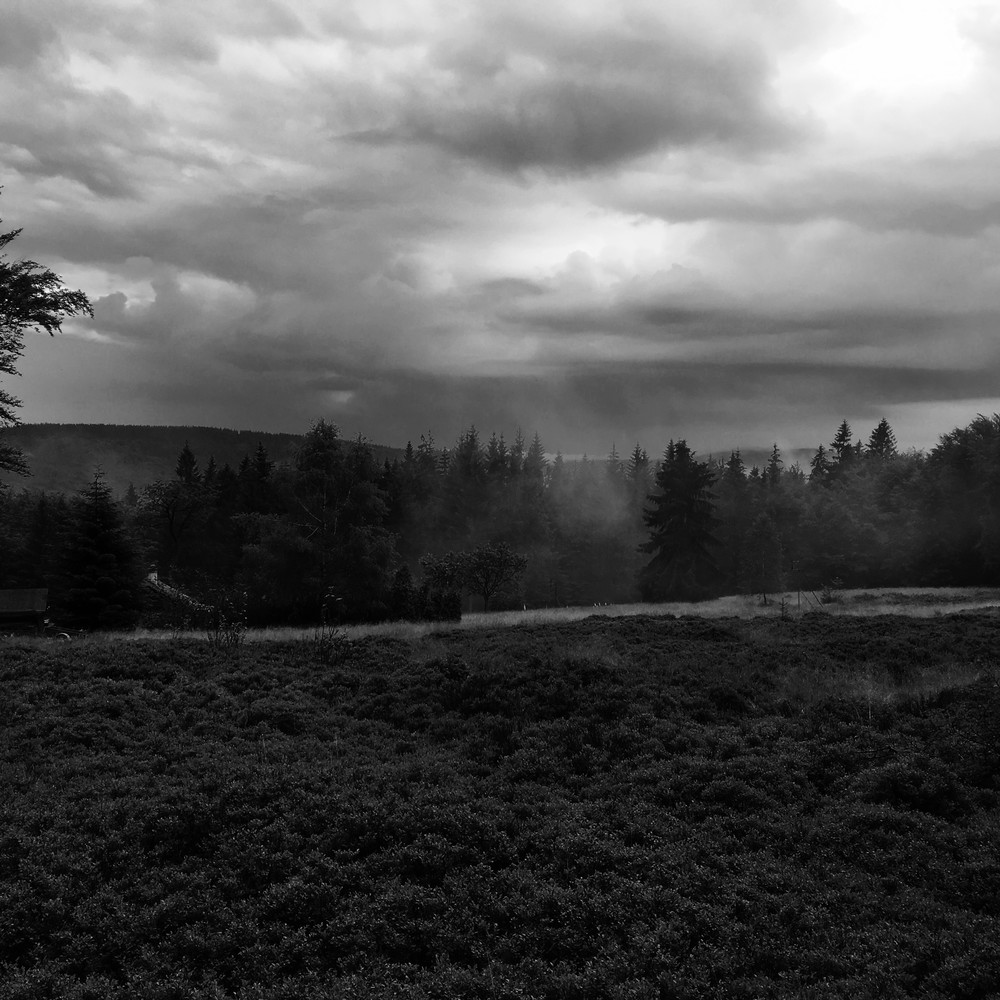 Pohled k hranicím se Slovenskem