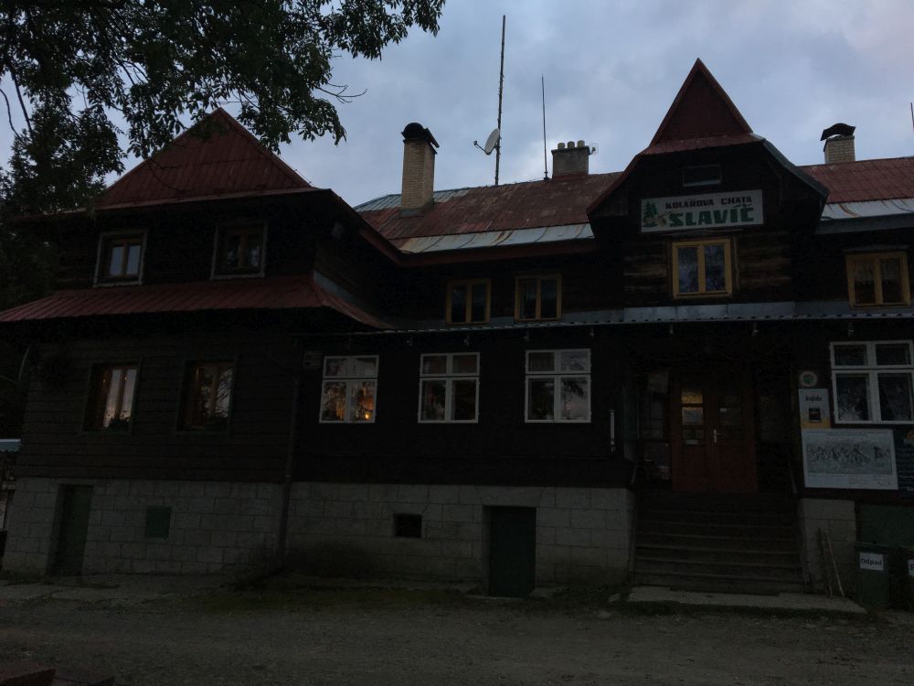 Večerní výběh na Slavíč