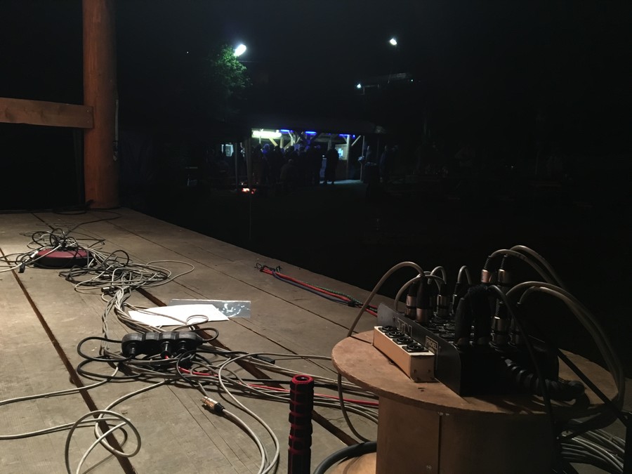 Ukončovali jsme páteční program