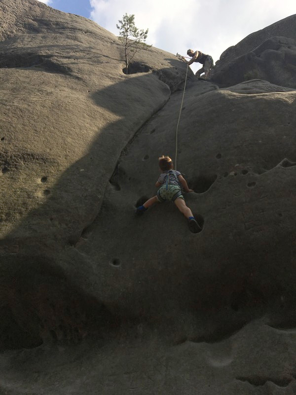 Poprvé v opravdové cestě