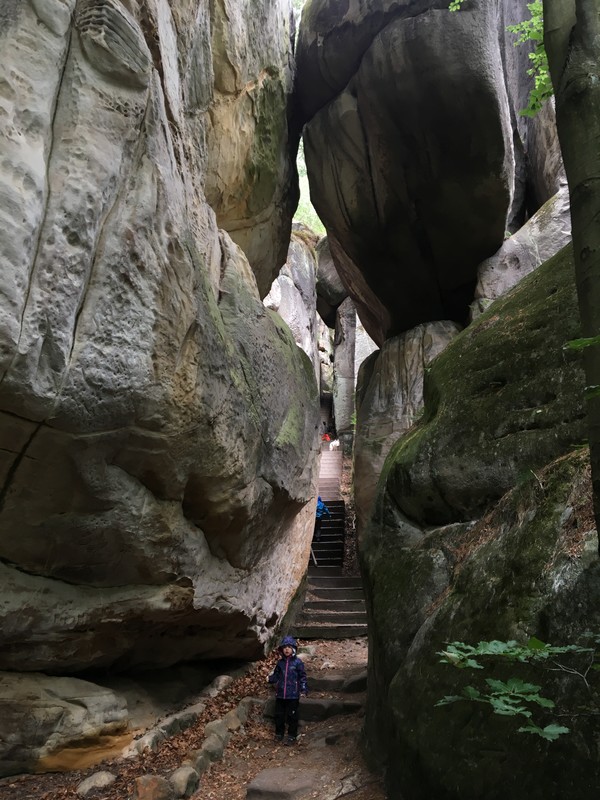 Pokladovka v Klokočských skalách