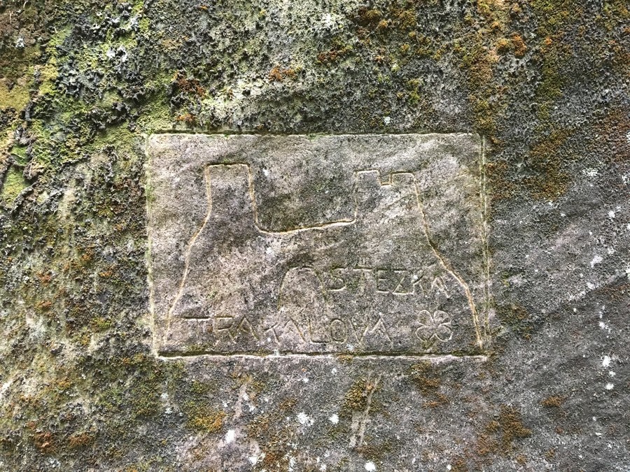 Kdysi tady vedla modrá značka