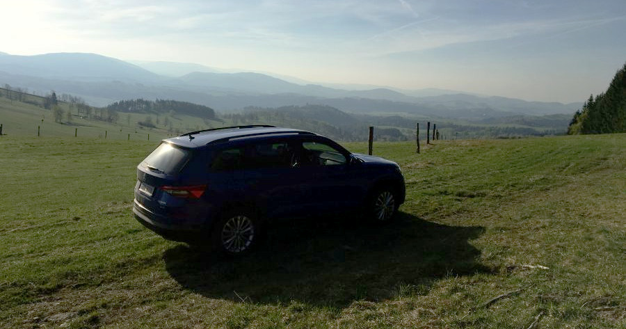 Z Prahy jsem jel Kodiaqem