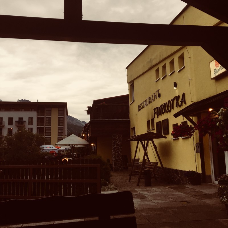 Večer jdeme dolů na něco dobrého - osvědčené místo