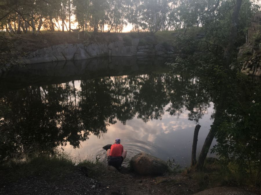 Tady se příště budeme koupat