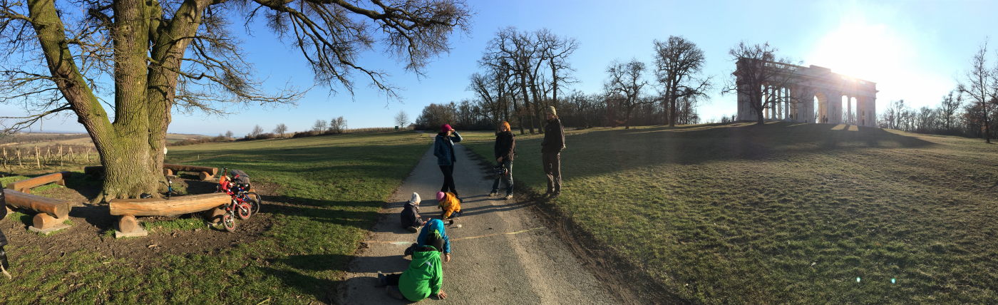 Pohoda před západem slunce