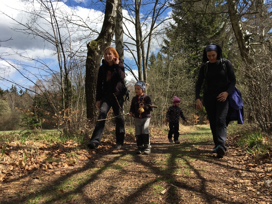 Vyrážíme směr Rybenské perničky