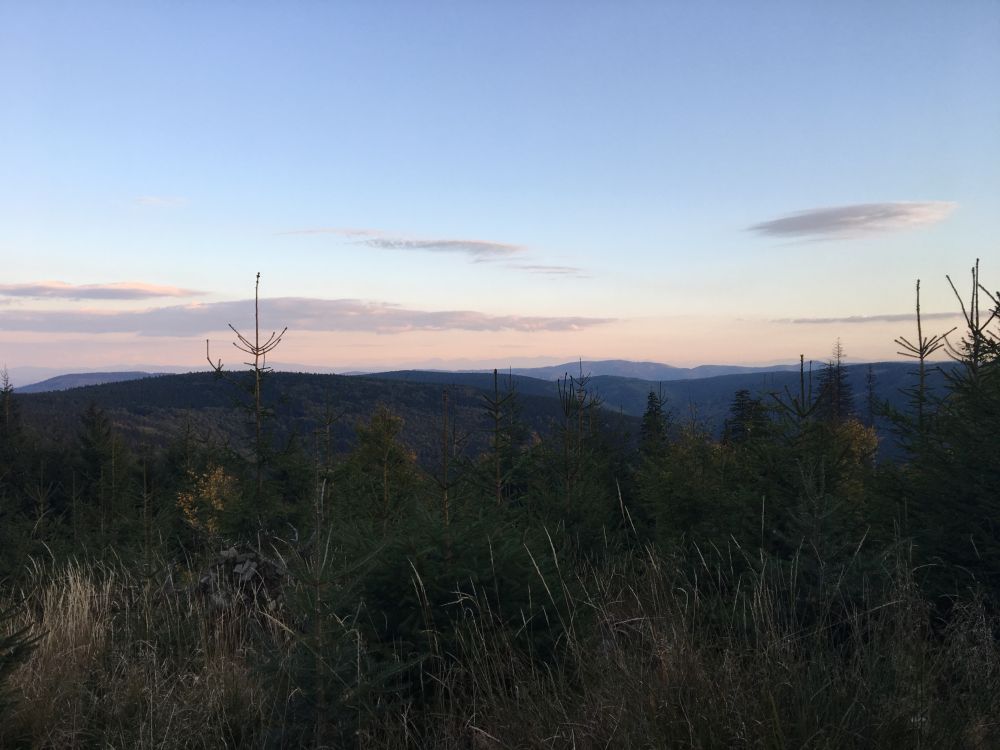 Výheld na Slovensko pod Velkým Lipovým