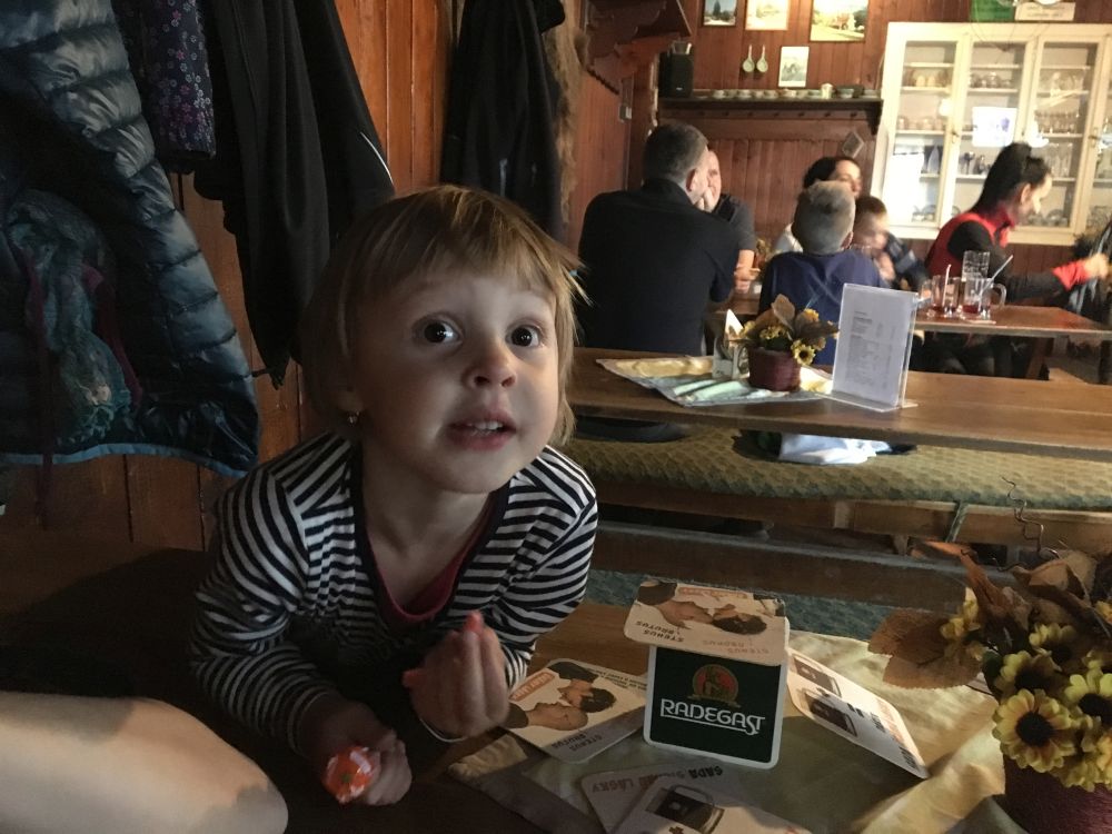 Stará horská chata a dobroty