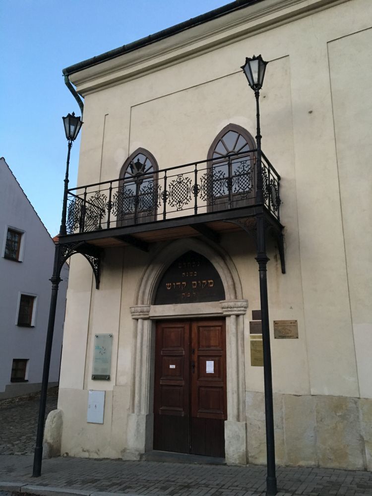 Synagoga v Boskovicích, tohle jsem kdysi kreslil