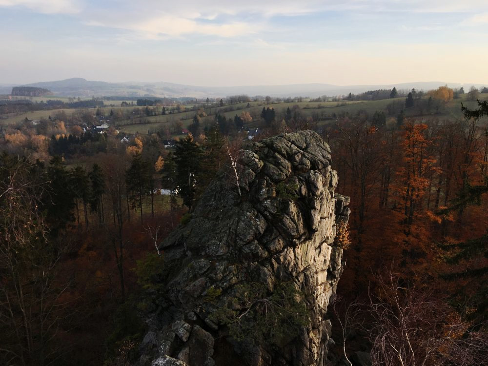 Vyběhl jsem normálkou rozhlídnout se po kraji