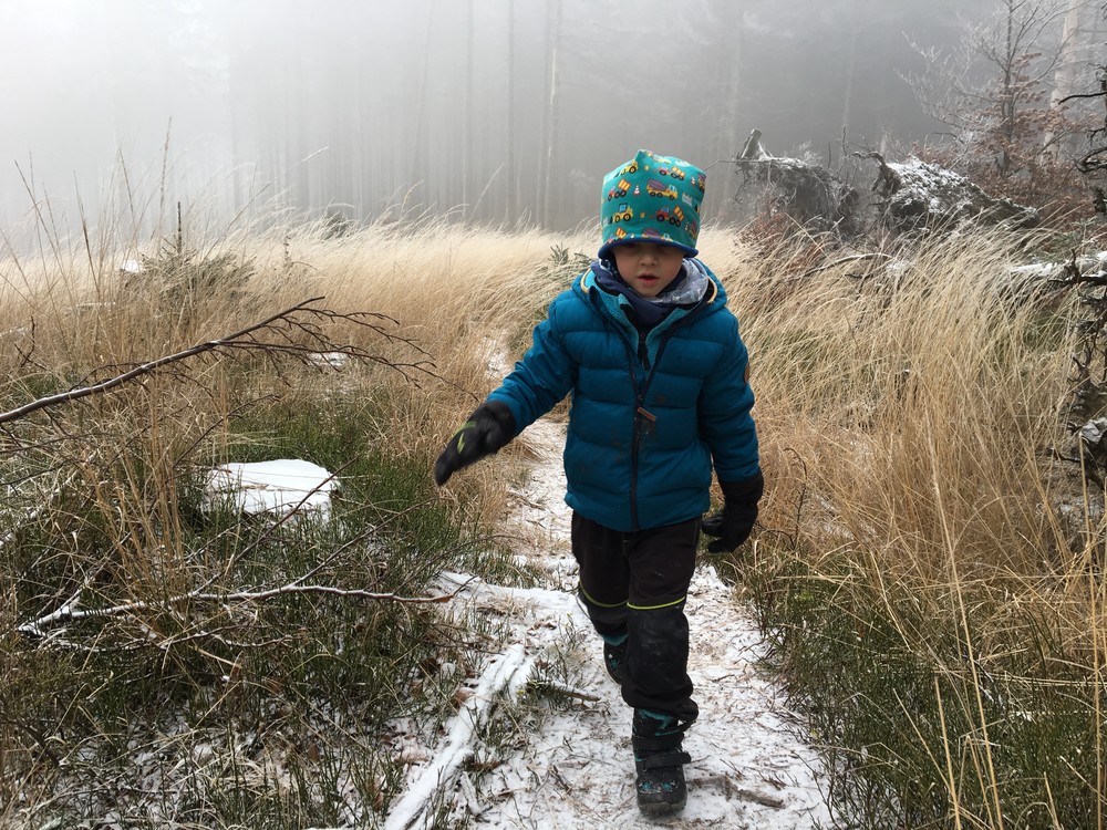 Zima a téměř vichřice