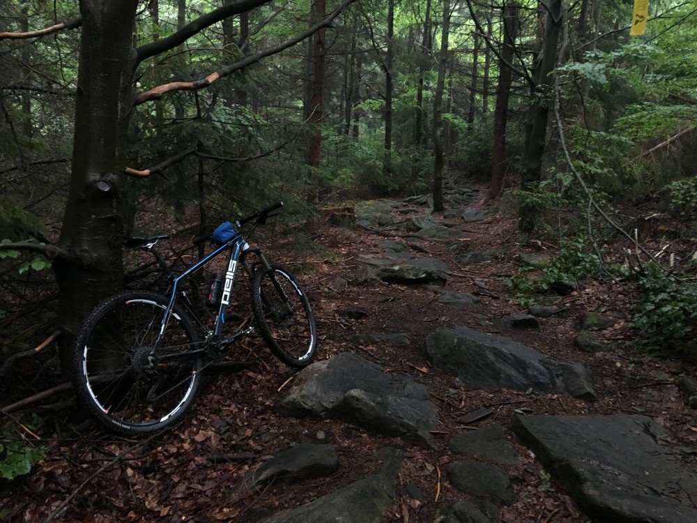 Na kole na Devět skal