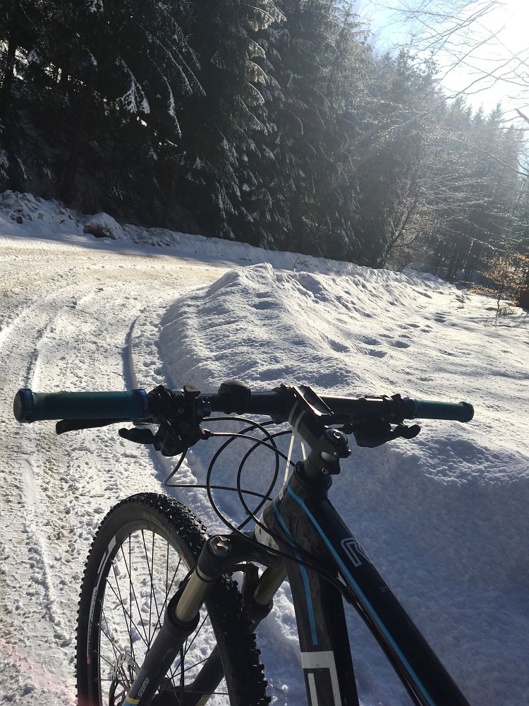 Cesta na Javorový, tady ještě pohoda