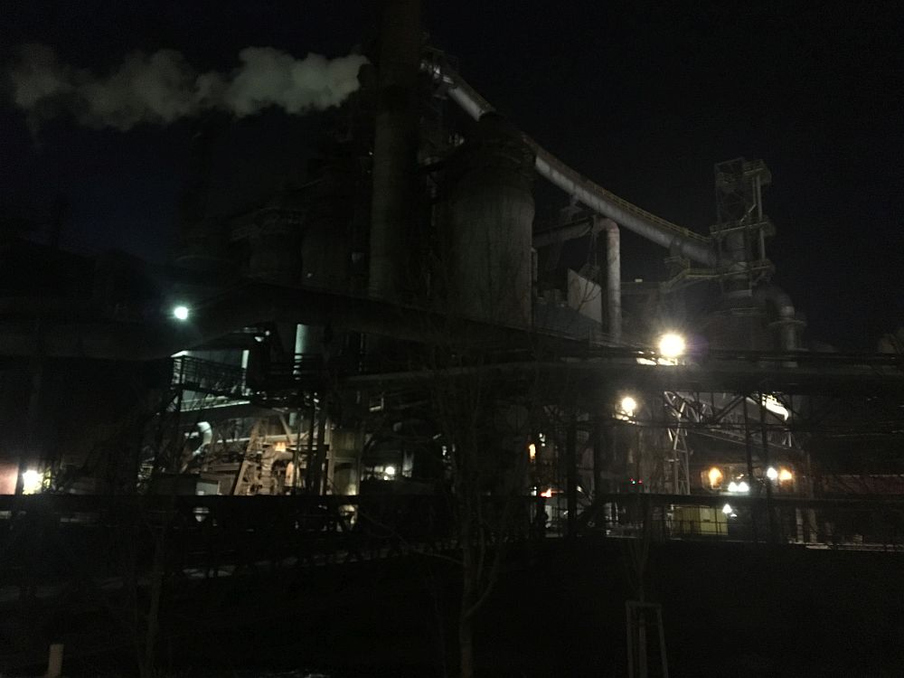 Průjezd srdcem železáren je taky fajn zážitek