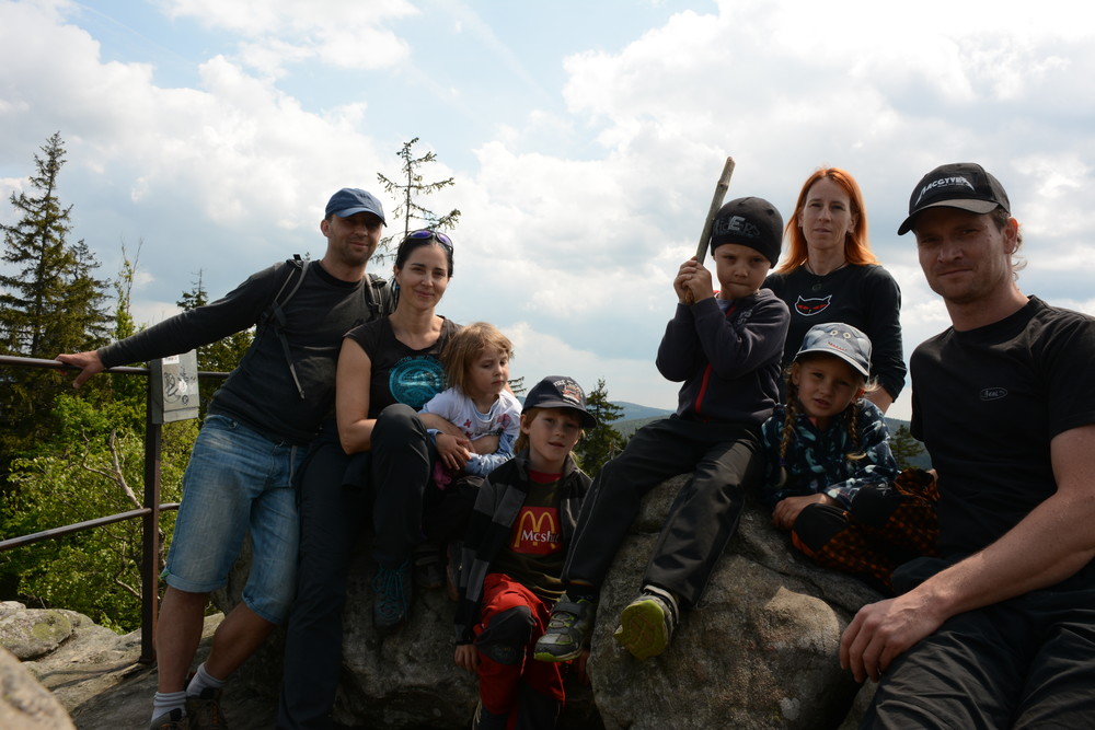 Devět skal, výš už to ve Žďárských vrších nejde.