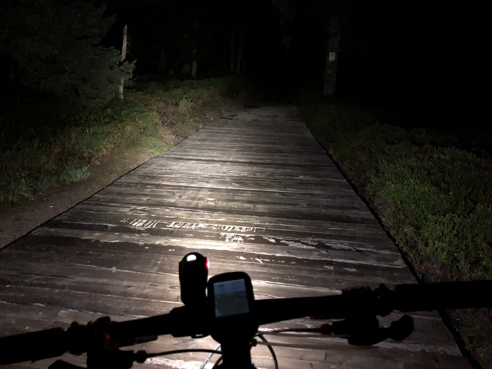 Krásný sjezd dolů na Červenohorské sedlo