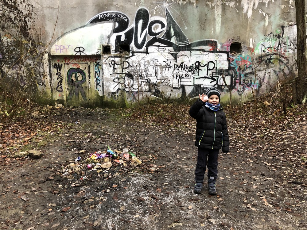 Stránská skála - první sníh