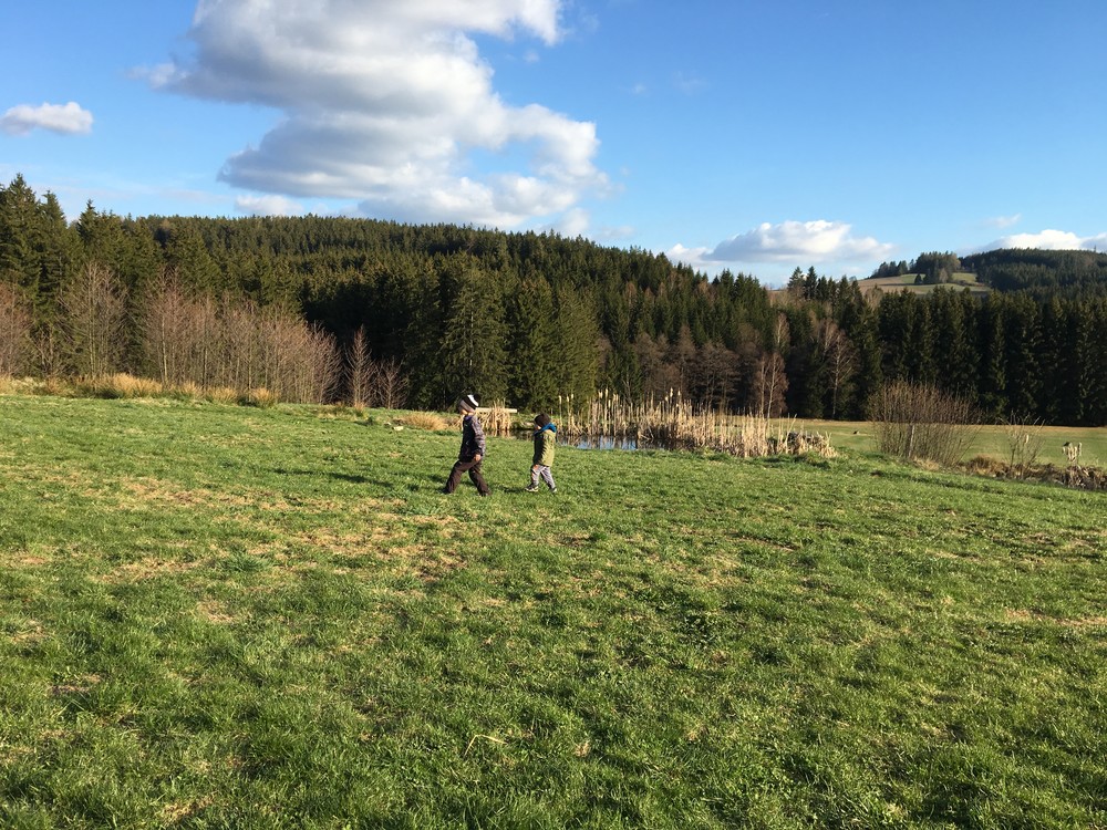 S kámošem na Březinách