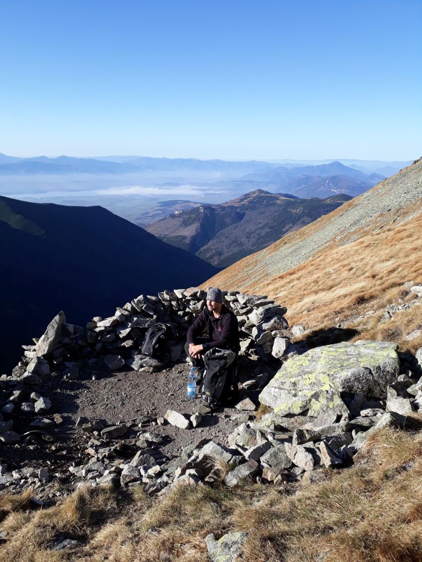 Dolina Parichovst z Baníkovského sedla