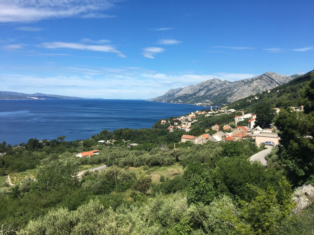 Bylo fajn uhánět po větru podél moře