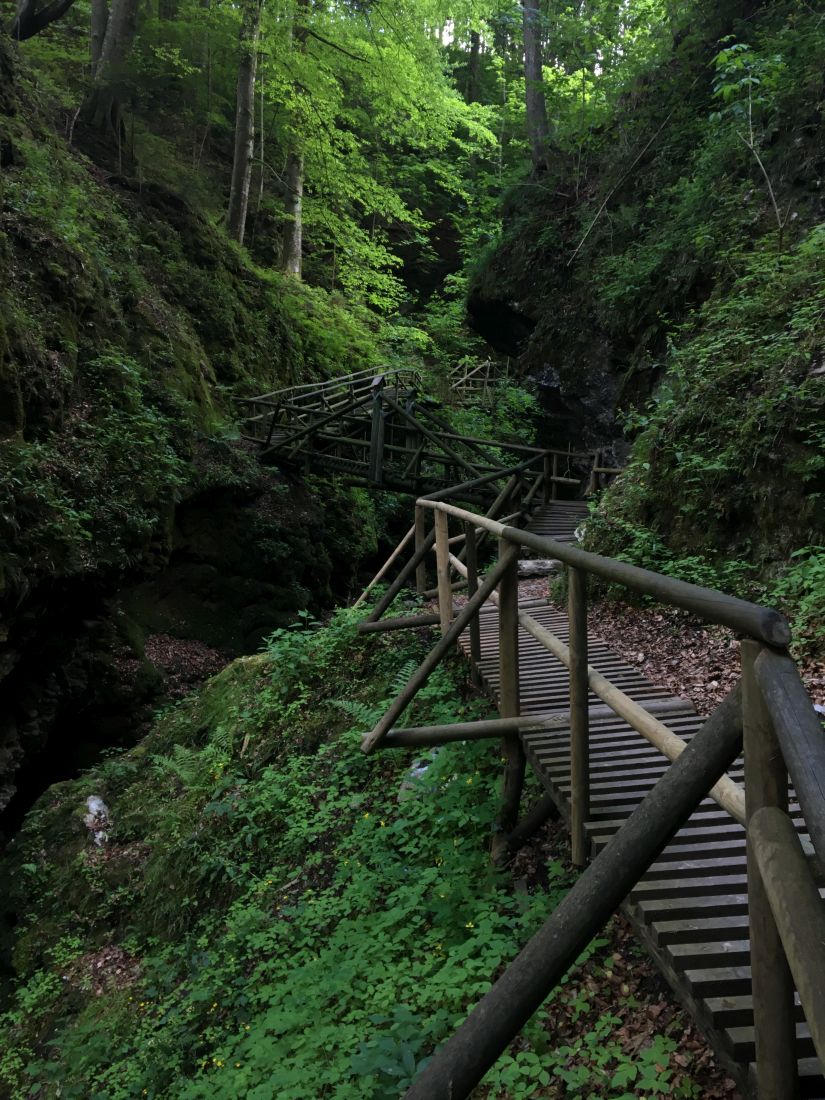 Kasselfallklamm cestou domů