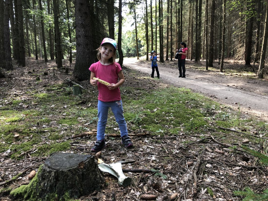 A první výprava do lesů kolem Javůrku