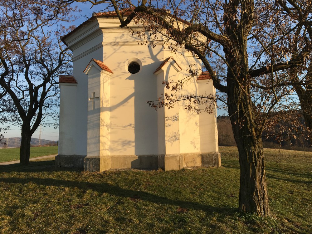 Západ slunce nad Knínicema 