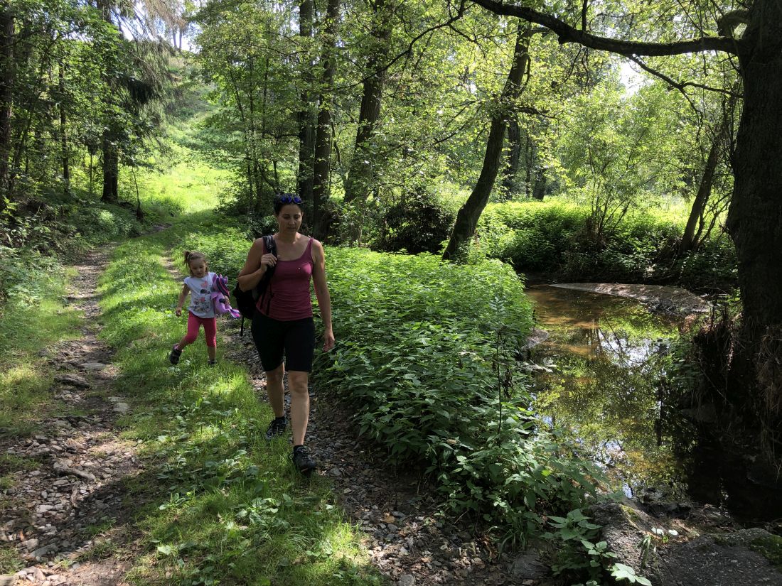 Za Níhovem na břehu Haldy