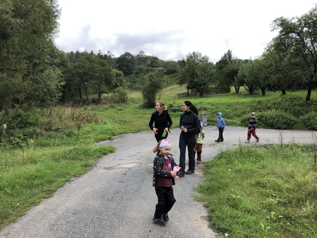 Křižovatka, minule jsme přišli ze zadu, dnes pokračujeme dalším úsekem Libochovky