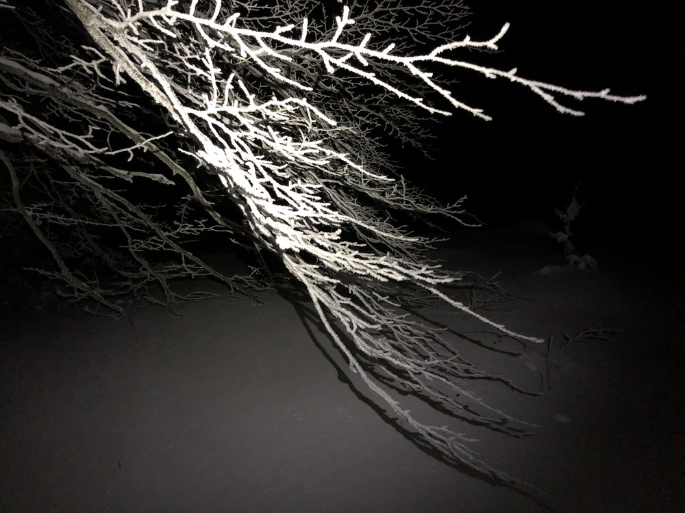 Noční výšlap na Ostrý